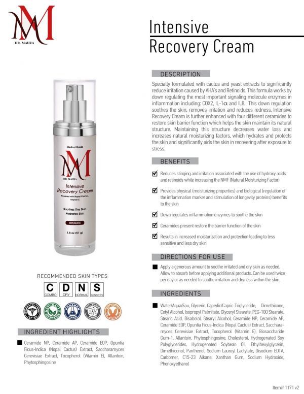 Intensive Recovery Cream - Image 2