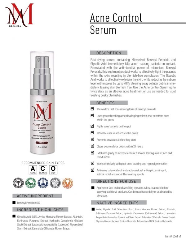 Acne Control Serum - Image 5