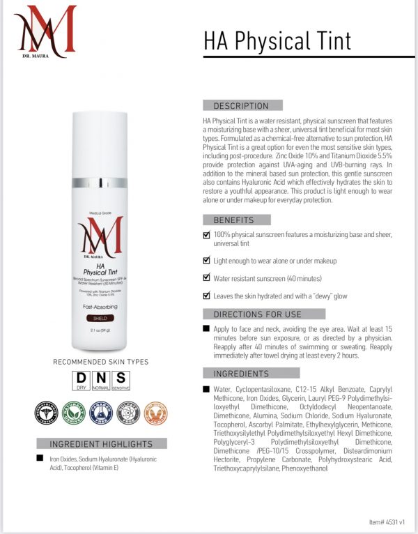 HA Physical Tint & Hyaluronic acid - Image 3